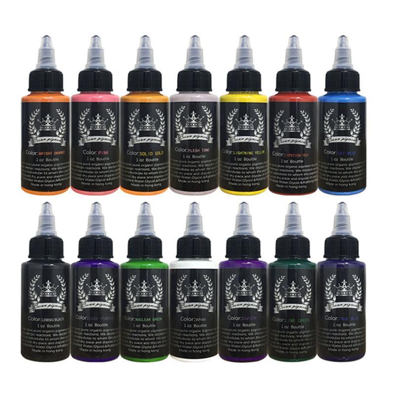 

1pcs 30ml Multi Colors Tattoo Ink Pigment Beauty Makeup Paints Bottles Body Art Tool