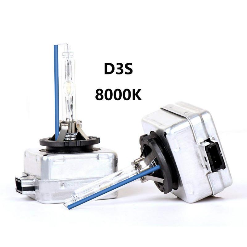 

Car Headlights 2 X D3S HID XENON Bulbs DC 12V 35W 8000K Auto Headlight Lamp Fog Light Bulb