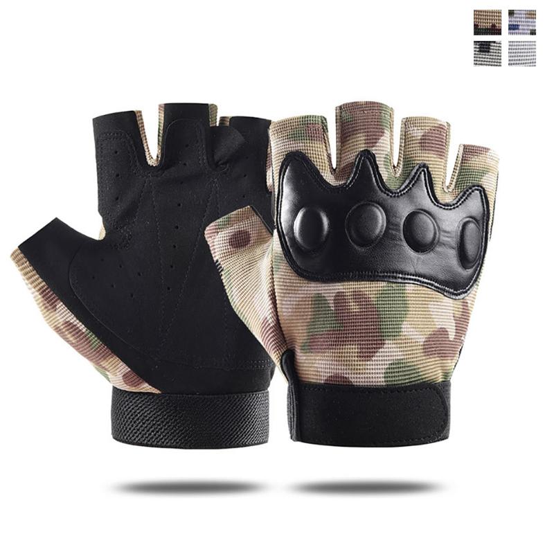 

Sports Gloves High-Quality Half-Finger Outdoor Climbing Non-Slip Scratch-Resistant And Wear-Resistant Protective, Black