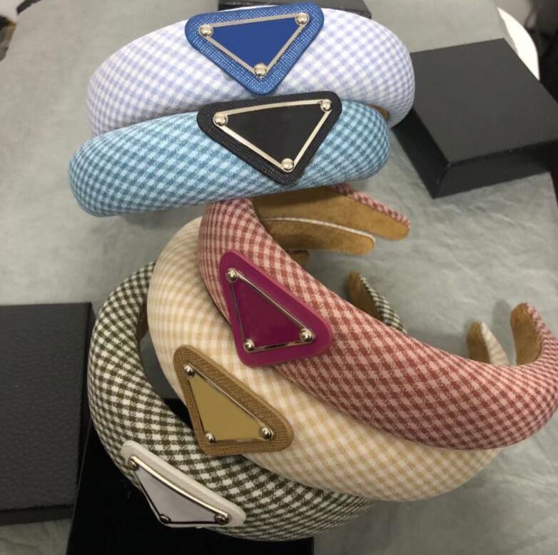 

5 Colors Designer Headbands Hair bands For Women Girl Brand Elastic Letter P Headband Sports Fitness Head Wrap Accessories