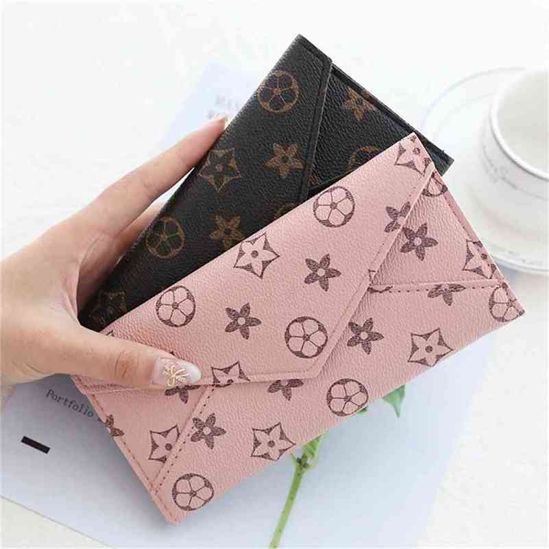 

Designers Bags purse PU wallet kids cartoon bag Cardholder Pocket classic leisure Card case fashion print women Long wallets G4UBQHK, Am037 pink