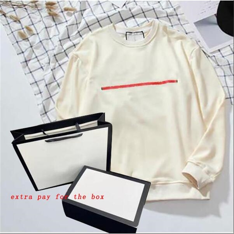 

19fw Fashion Hoodie Men Women Pullovers Sweatshirt Mens Jumpers Letters printed Long Sleeve Hoodies Homme Clothes M-2XL, Beige1