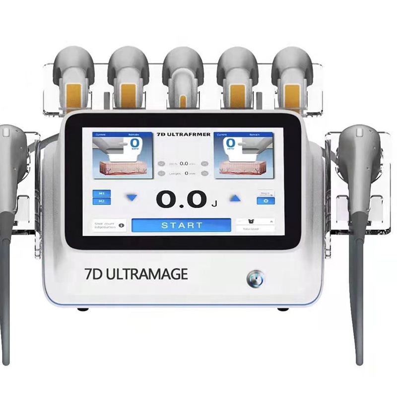 

2021 portable 7D Ultramage Hifu Anti Wrinkle Body Slimming Skin Firming Fat Removal Machine ultraformers iii 3