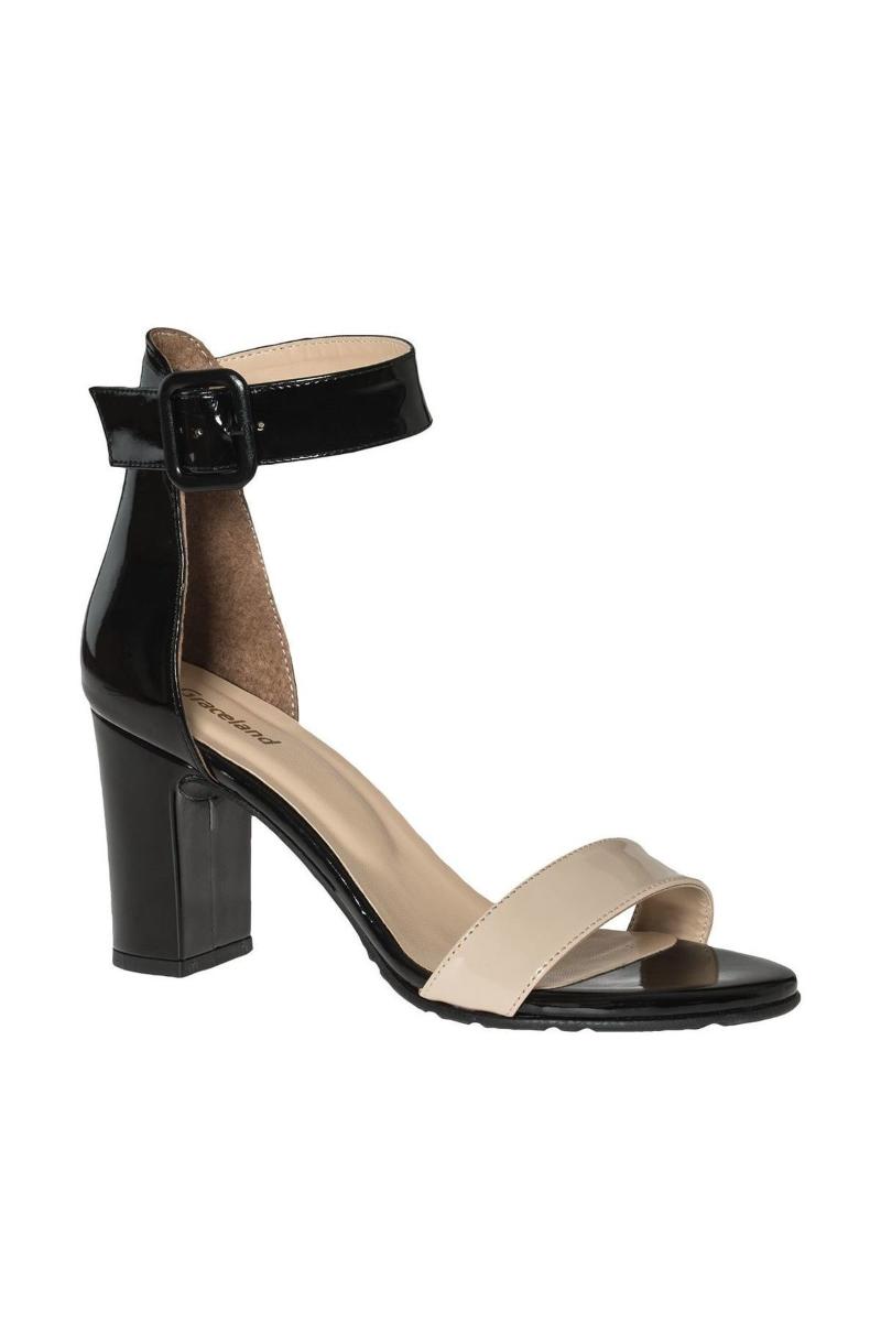 

Sandals Deichmann Black Female High-Heeled, As pic