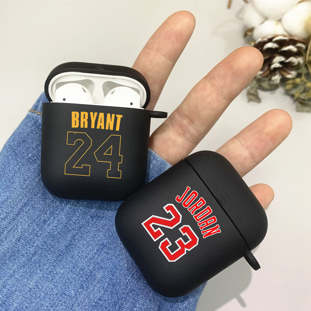 

Basketball Stars Kobe James Earphone Cover For Apple Airpods 1 2 Case Wireless Bluetooth air pods pro Luxury Silicone Cases