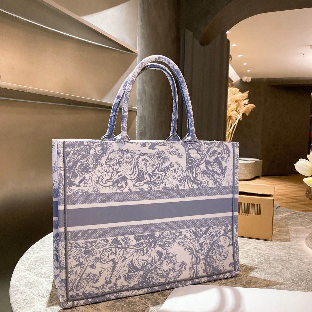 

2021 Fashion handbag shopping one-shoulder bags designer printed embroidery one shoulder large capacity bucket bag