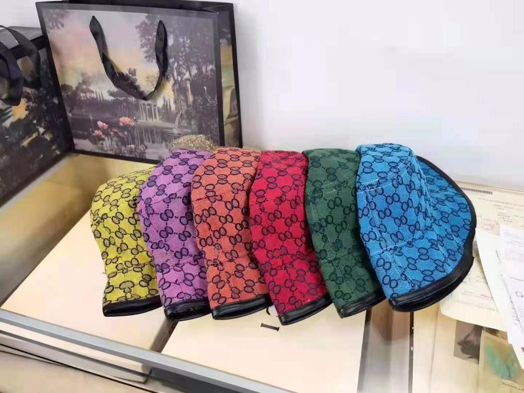 

2021 fashion letter bucket hat luxury designer hats men's and women's brand