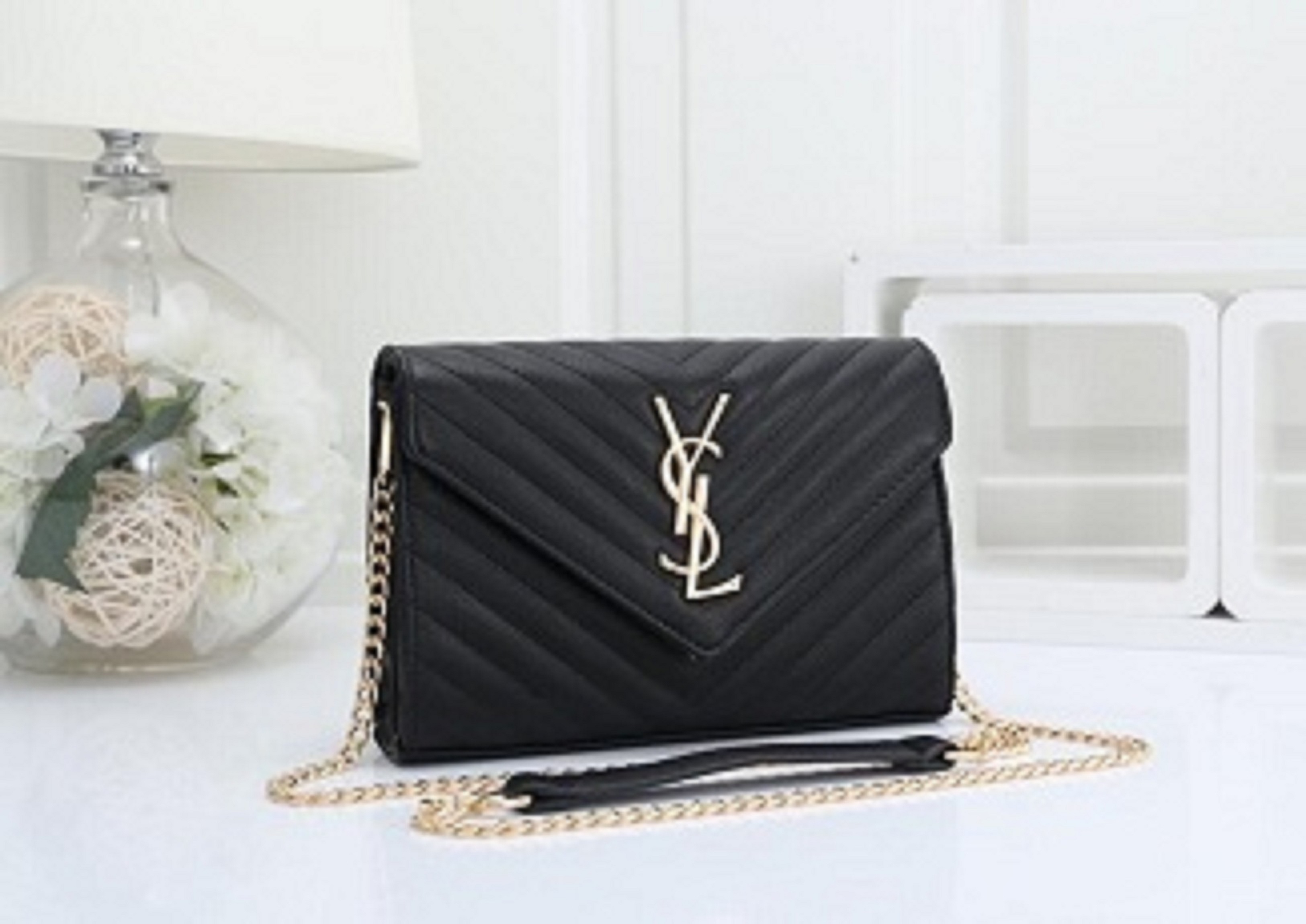 

2021 Fashion Women Shoulder Purse Handbags Luxurys Designer Messenger Bags Wallet Tote Bag YSL LV LOUIS BAG VITTON 8866, Golden;silver