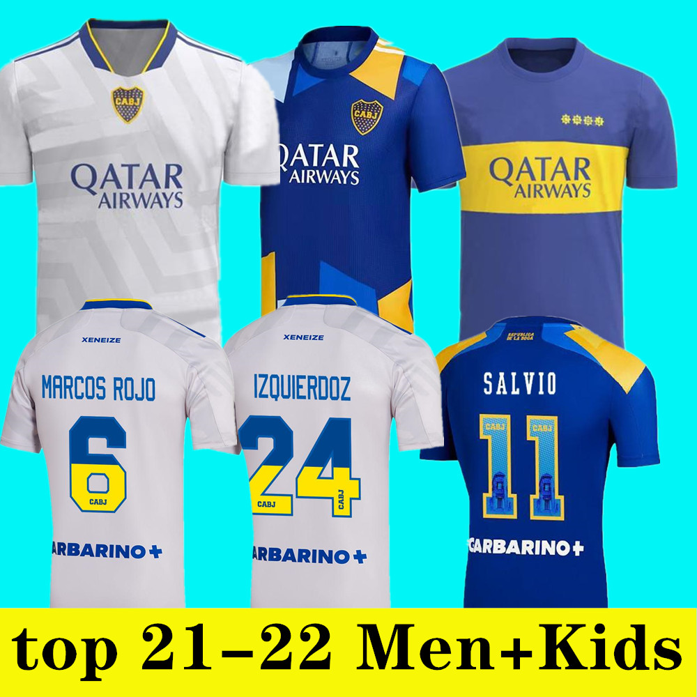 

21 22 Boca Juniors DE ROSSI men kids Soccer Jersey 2021 Home TEVEZ CARLITOS MARADONA ROMAN Shirts SALVIO ABILA PAVON football Uniform, 21/22 patch