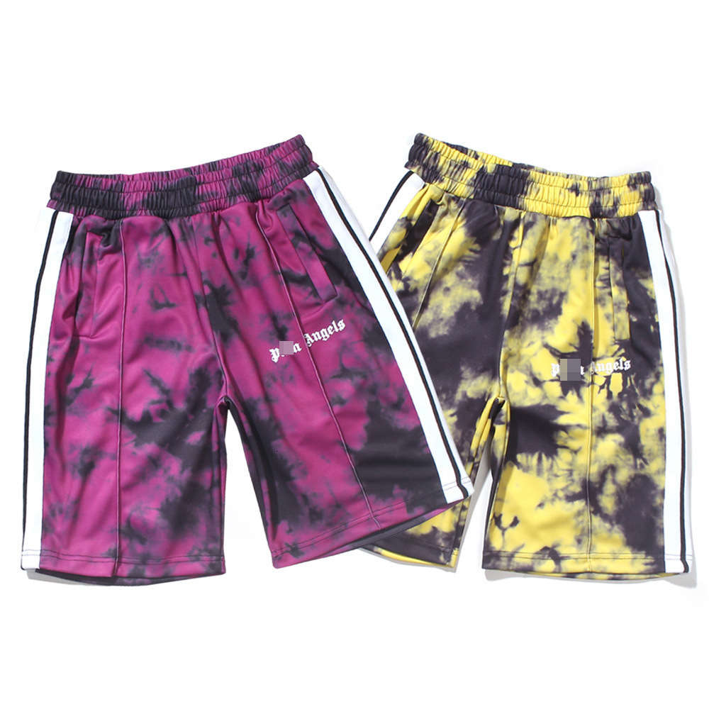 

pant Palm PA Brokeback Angel tie dyed casual sports QCMK, Black