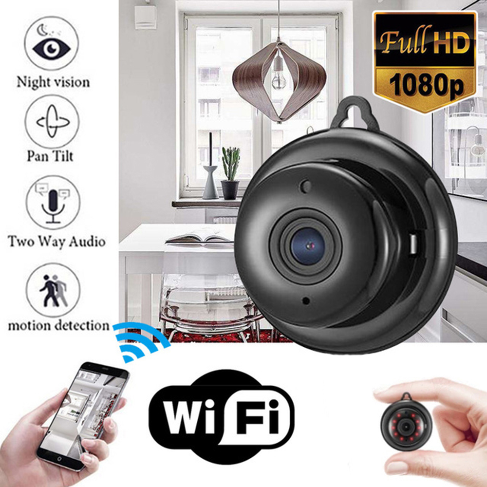 

V380 WIFI Small Camera Infrared 1080P Mini Wireless IP Cameras Exclusive Plan Night Vision P2P CCTV Camcorder Motion Detect Home Security Dual Audio