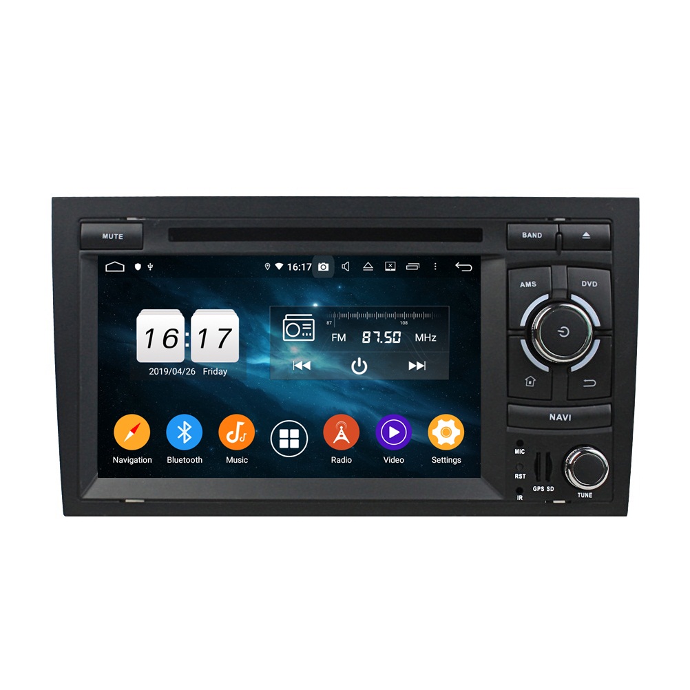 

4gb+128gb 2 din 7" PX6 Android 10 Car DVD Player for Audi A4 S4 RS4 2002-2008 DSP Radio GPS Navigation Bluetooth 5.0 WIFI Easy Connect