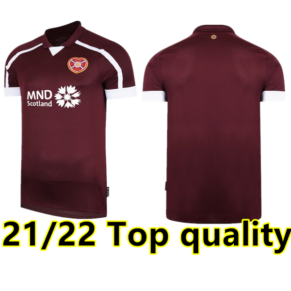 

21 22 Heart of midlothian fc Soccer Jerseys NAISMITH CLARE Football Shirt WALKER WASHINGTON Jersey, 21/22 home