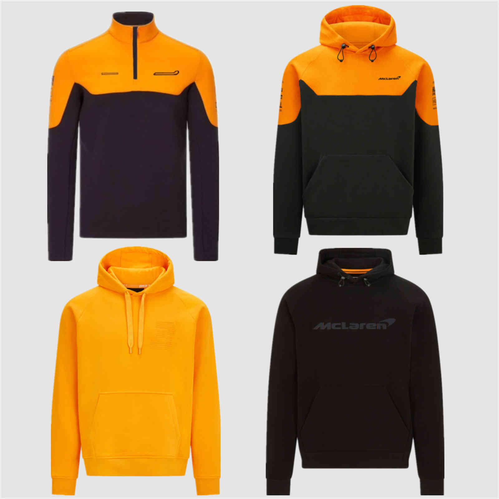 

Hoodies and Sweatshirts Hoodie Winter Formula One Racer Lando Norris F1 Mclaren Team Racing Fans Men/women Oversized Jacket with Hat, 12