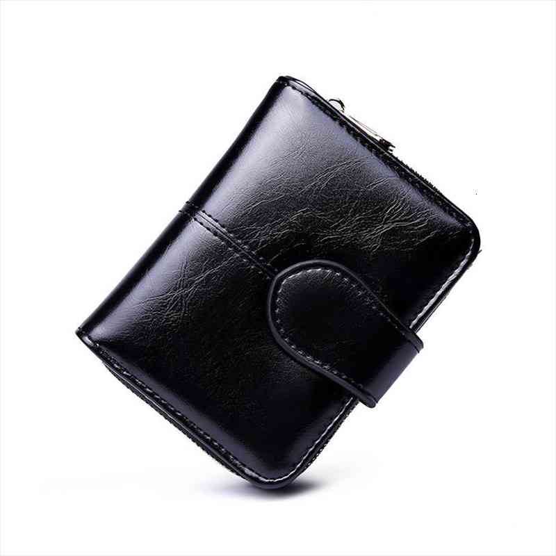 

women wallets small brand leather purse ladies card bag for clutch female money clip wallet, Red;black