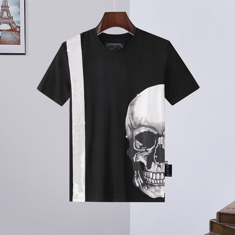 

men printed t shirts Mens T shirt Men's Letter Printing Designer Palms Angels T-shirt Mens Womens Skateboard Short Sleeve T shirt M-3XL, White;black