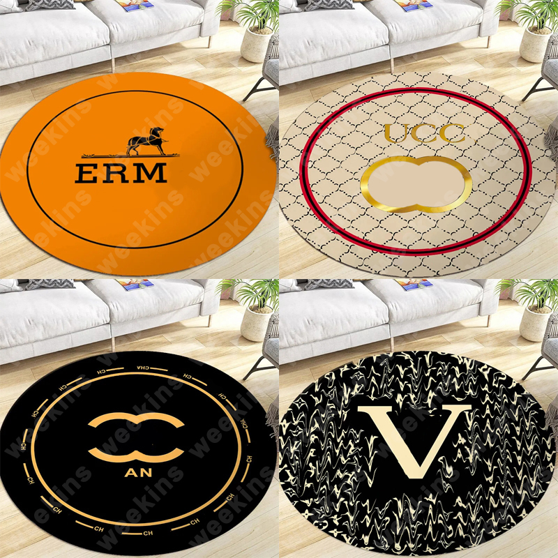 

Fancy Carpet Fashion Designer Carpets Round Carpet Easy Clean Luxury Rug Home Decor Bedroom Living Room Weekins Soft Large Small Rugs, Guc2