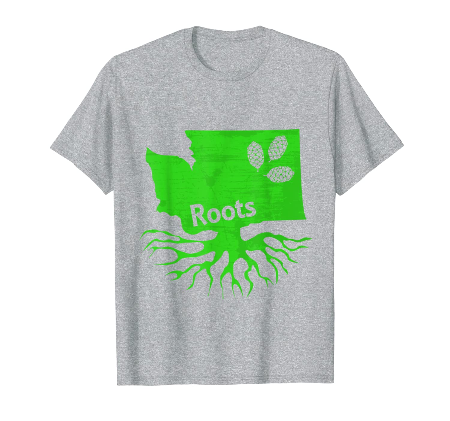 Washington State Roots Evergreen Shirt, PNW Roots Shirt-image-702195342
