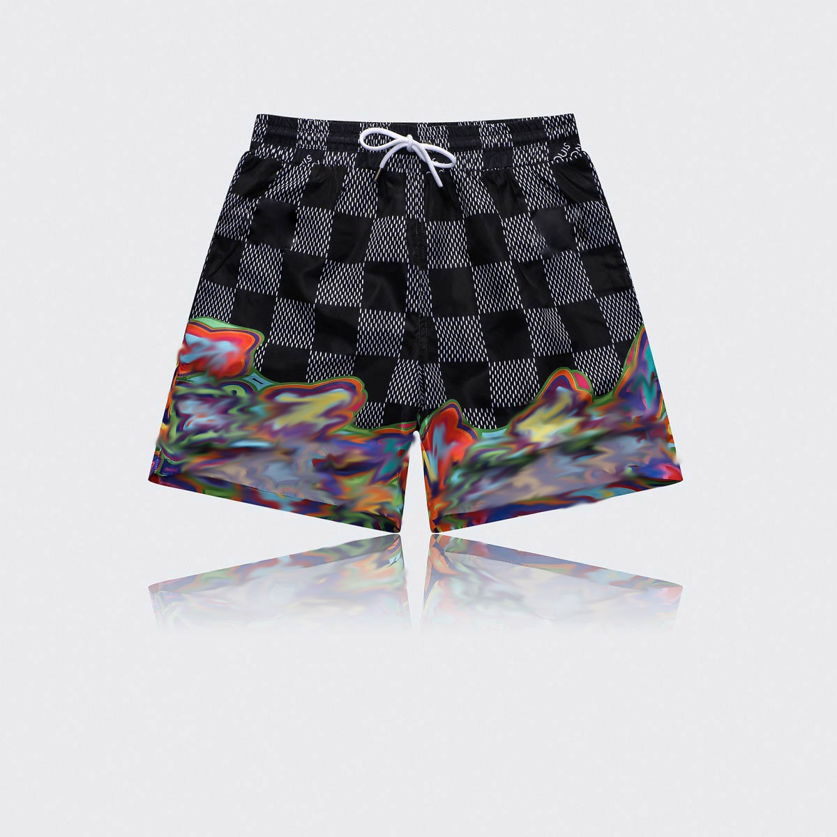

2022 Summer Mens Short Pants luxury Clothing Swimwear Nylon Men designer Beach Shorts Swim Wear Board Shorts, White
