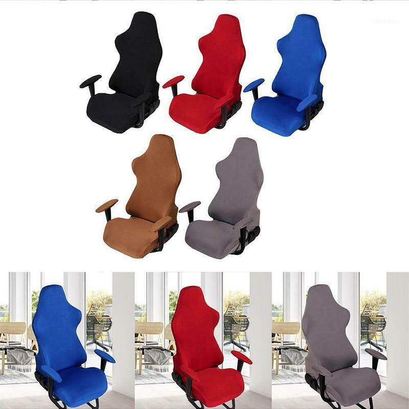 

Chair Cover Game Room E-Sports Swivel Slipcover With Armrest TY53 Covers