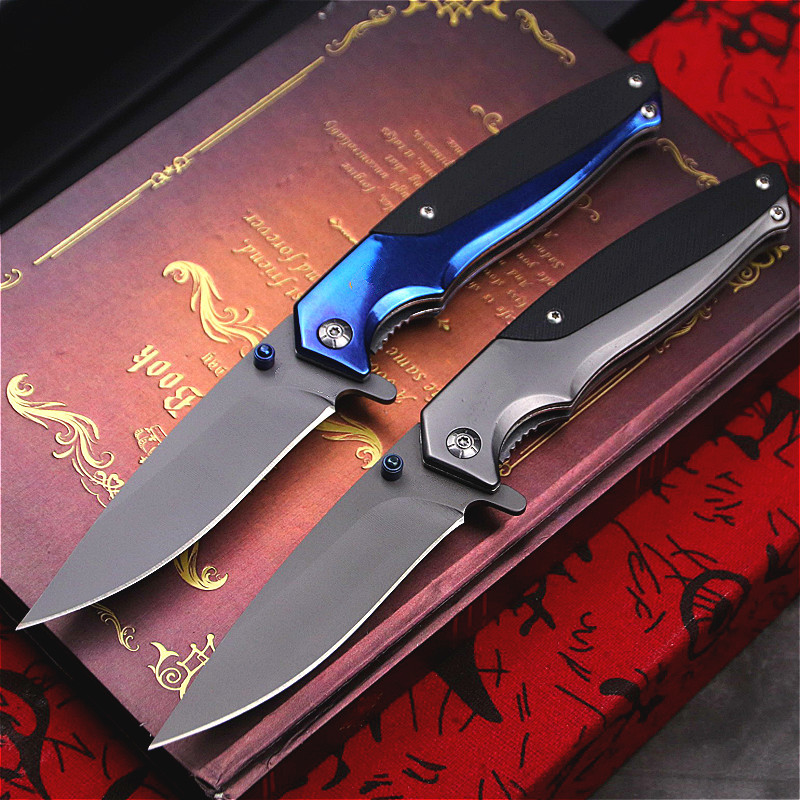 

Knife g10 9cr1 8 sharp for outdoor use, folding jungle, defense, travel, pocket knife, edc tool