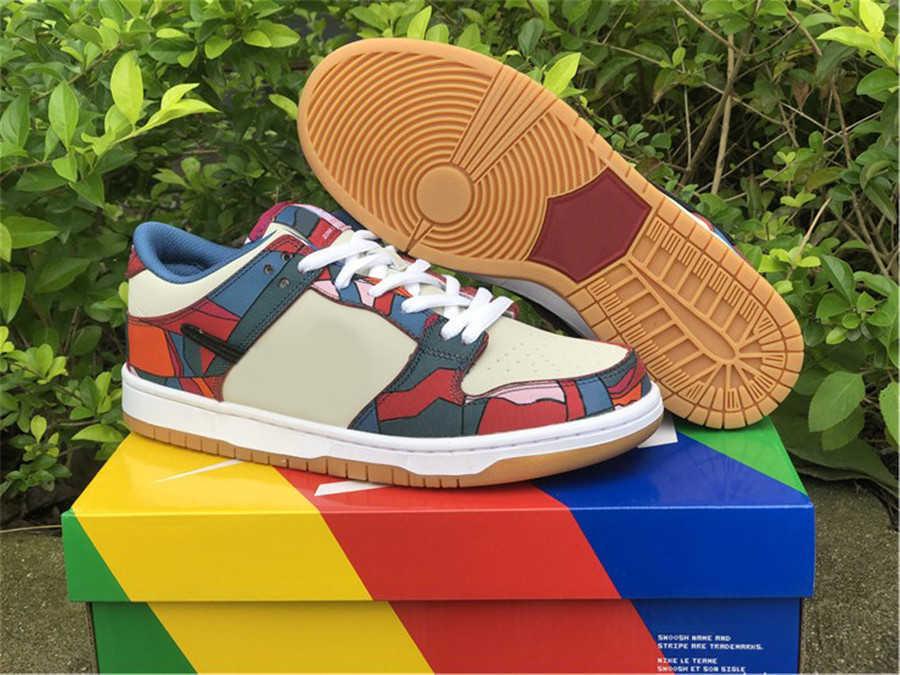 

Wholesale Parra x SB Dunk Fire Pink Gym Red Mocha Athletic Shoes White Royal Blue Black Low Sports Sneakers