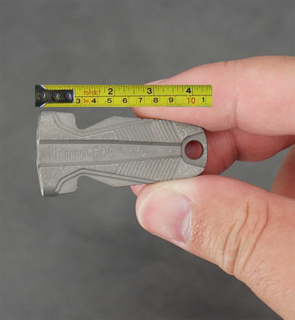 TwoSun knife EDC Lifesaving Emergency Survival SOS TC4 Ti Titanium Whistle TS15-KS-image-708883889