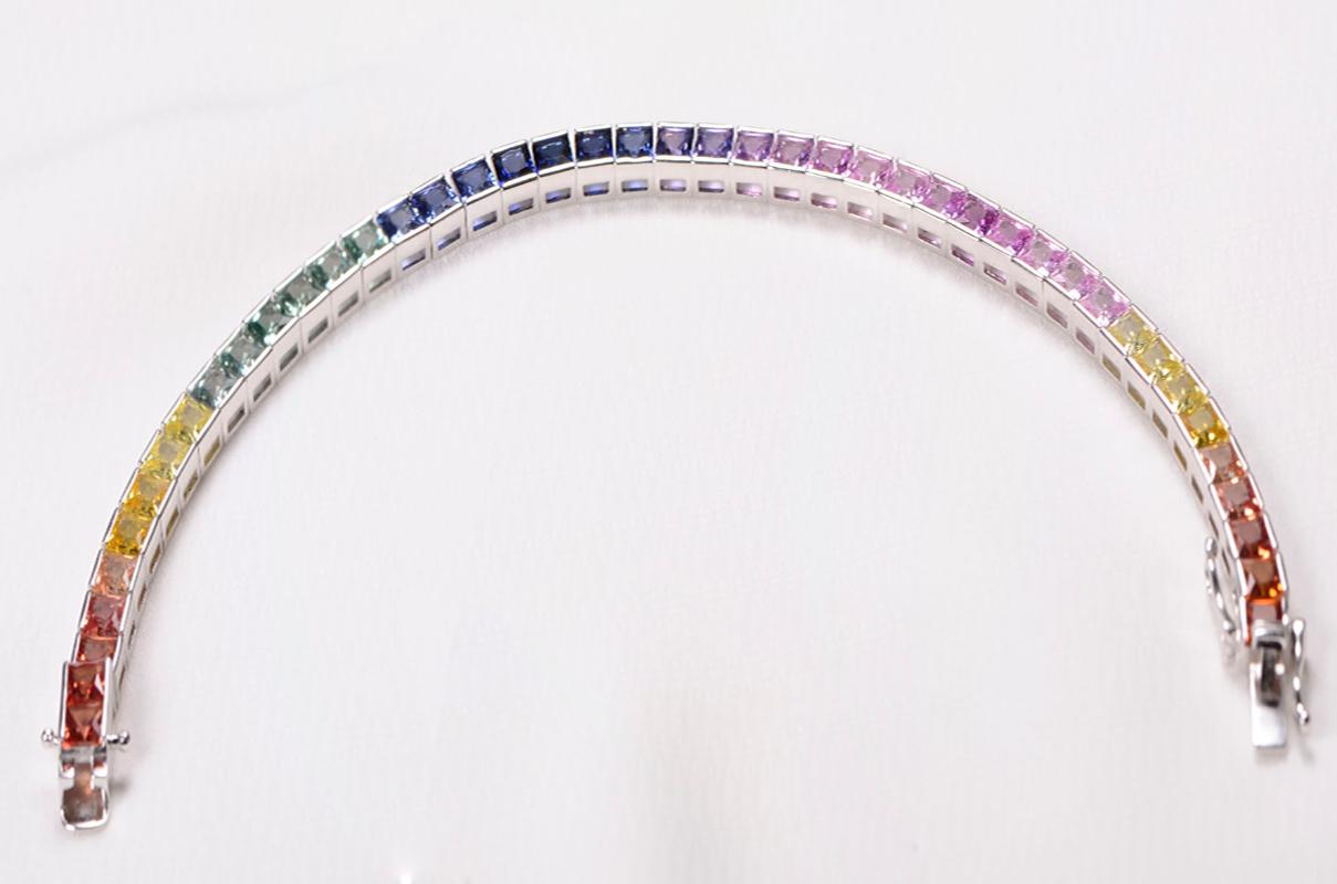 

Charm Bracelets Elegant 925 Sterling Silver 25 PCS Shiny Zirconia Crystal Bracelet Transport Beads & Bangles Pulseira S-B43