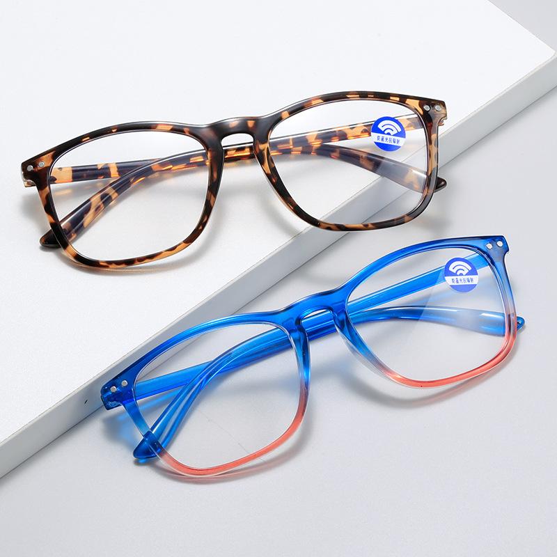 

Fashion Sunglasses Frames 2021 Women Eyeglasses Man Spuare Anti-Blue Light Plastic Eye Glasses Frame Classic Vintage Design Optical Eyewear