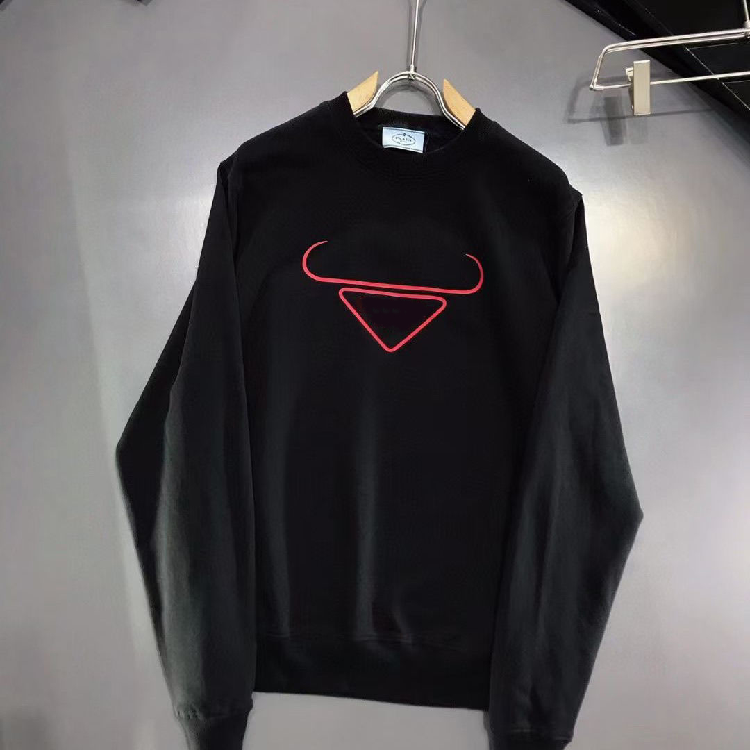 

high quality Mens and womens hoodies Leisure fashion trends designer man tracksuit, Black