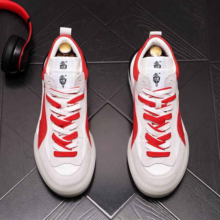 

Spring Autumn White Driving Wedding Dress Shoes Spring Autumn Black Lace Up Men's Casual Sneakers Fashion Street Cool Non-slip Breathable Casual Walking Loafers X153