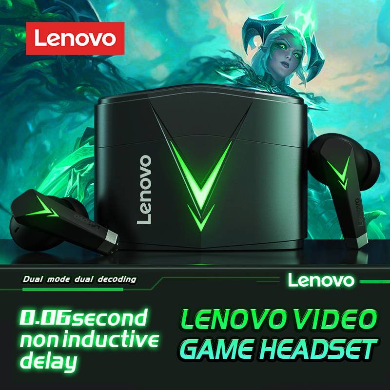 

Lenovo LP6 TWS Earphone Wireless Bluetooth V5.0 Sport Headphones Gaming Headse:No-Delay, in-Ear Sports, Universal Apple Android