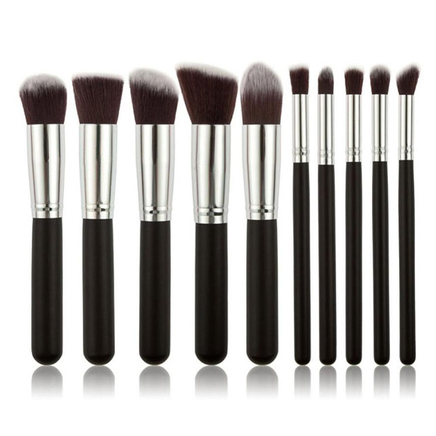 

10pcs Makeup Brushes set Professional Powder Foundation Eyeshadow Make Up Brush Cosmetics Soft Synthetic Hair
