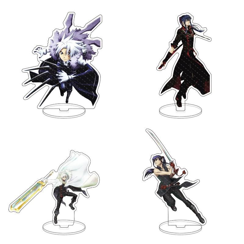 

Keychains Anime D.Gray-man Character Model Allen Walker Acrylic Standing Sign Tabletop Fashion Decoration Fans Collection Toys