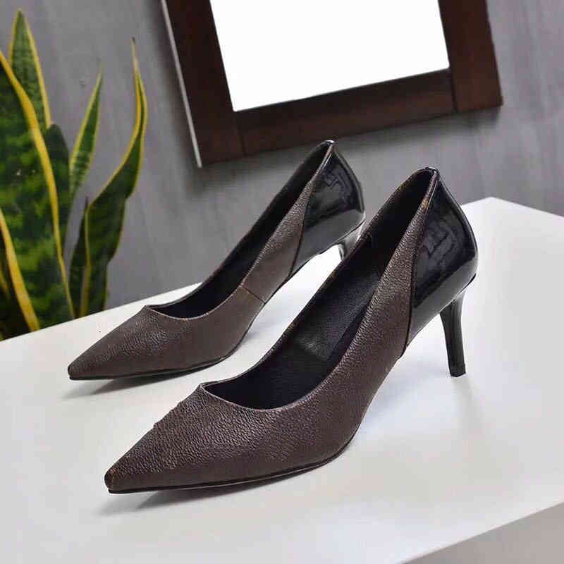 

Sandals Sell Well With Box Woman High Quality Slippers heel Genuine Leather Slide shoes Casual by shoe10 01 F4QV, #1