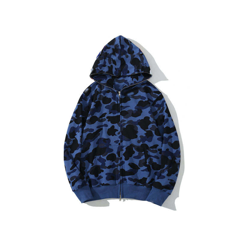 

Jacket SHARK Head Camo FULL ZIP HOODIE Long Sleeve Clothes Men, Don't pay it