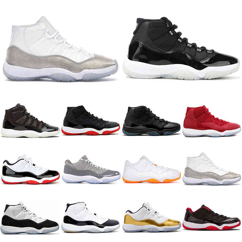 

2022 men basketball shoes women 11 11s Legend blue concord 45 Bright Citrus Bred High Hyper Royal Reverse Flu Game Twist University mens trainers sneakers 36-47, Orange trance