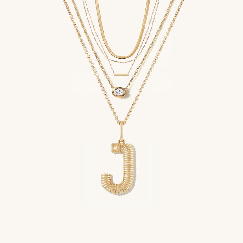 

Pendant Necklaces OUREX Fashion Letter Lady Necklace Same Paragraph Party Gift Alloy Jewelry Wholesale Direct Sales