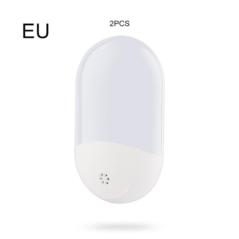 

Night Lights 2Pcs Light Smart Home Creative Simple Bedroom Corridor Intelligent Plug-In Control