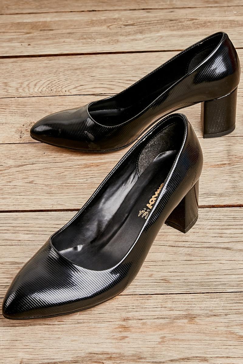 

Black Striped Women 'S Shoes L0501811398 Dress, As pic