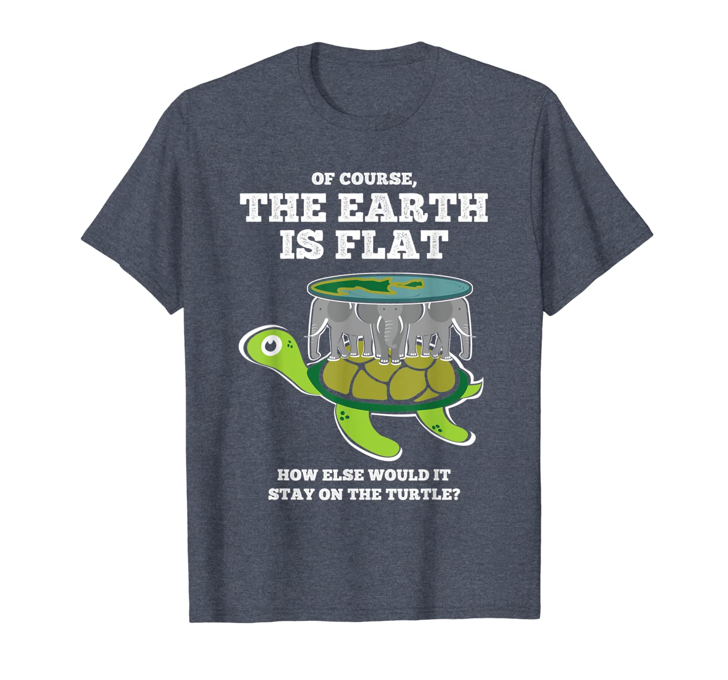 

the earth is flat t-shirt flat world conspiracy theory tee, White;black