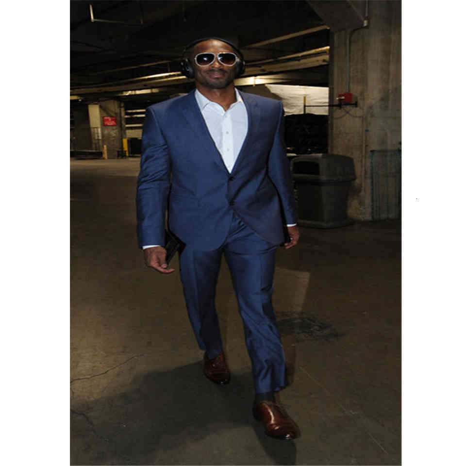 

Men's Suits & Blazers 2 pieces (jacket + pants) custom groom fine fashion fit banquet suit homme costume, Black