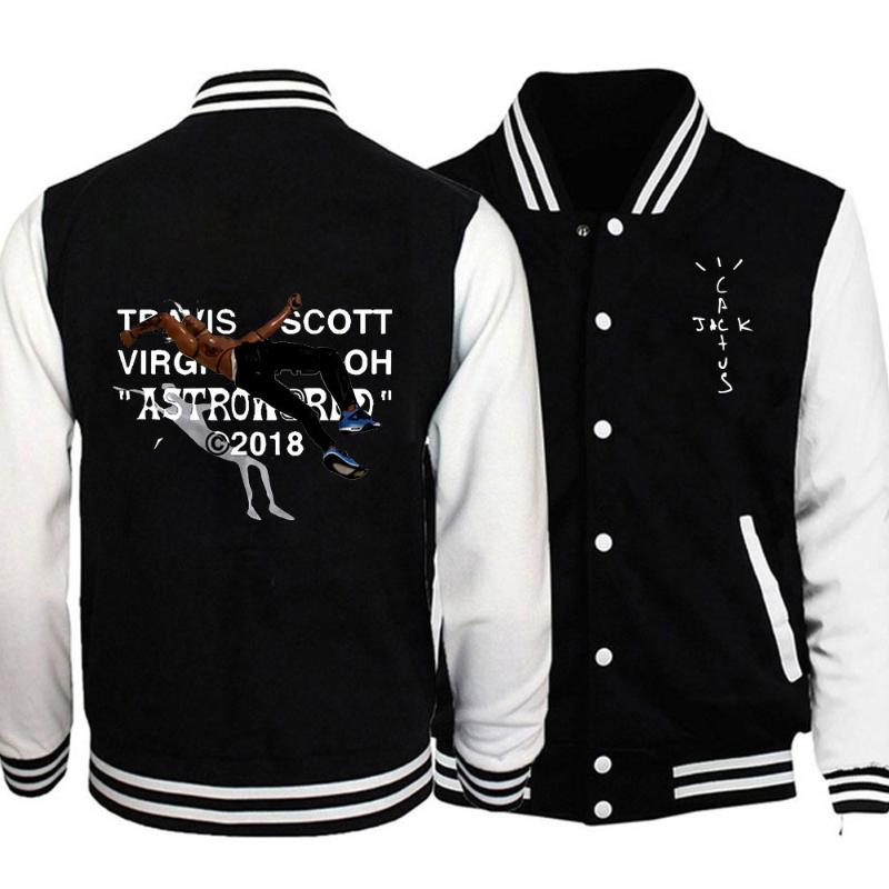 

Men's Jackets Travis Scotts ASTROWORLD Cactus Jack Mens Harajuku Streetwear Bomber Jacket Men Baseball Coats Unisex Sweatshirt Women, Pink