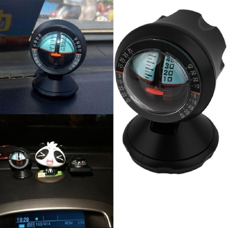 

Level Counting Instrument Slope Portable Windshield Car Automotive Grade Altimeter Compass