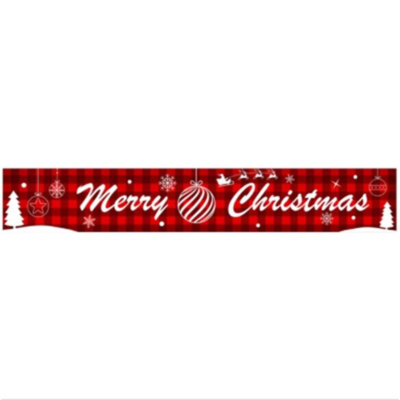 

Christmas Decorations Ornament Letter Banner Decoration Holiday Party Atmosphere Layout Pull Flag Birthday Ornaments