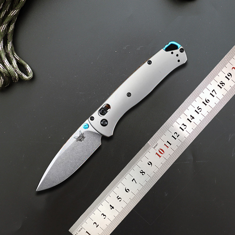 

NEW BM535-3 Titanium alloy handle AXIS Folding Knife outdoor survival camping Hunting Pocket Knives BM940 550 551 BM535 EDC Tools
