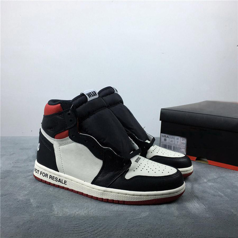 High Quality 1 NRG No L's NOT FOR RESALE NO PHOTOS Basketball Shoes Men 1s White Red Black Yellow Sneakers