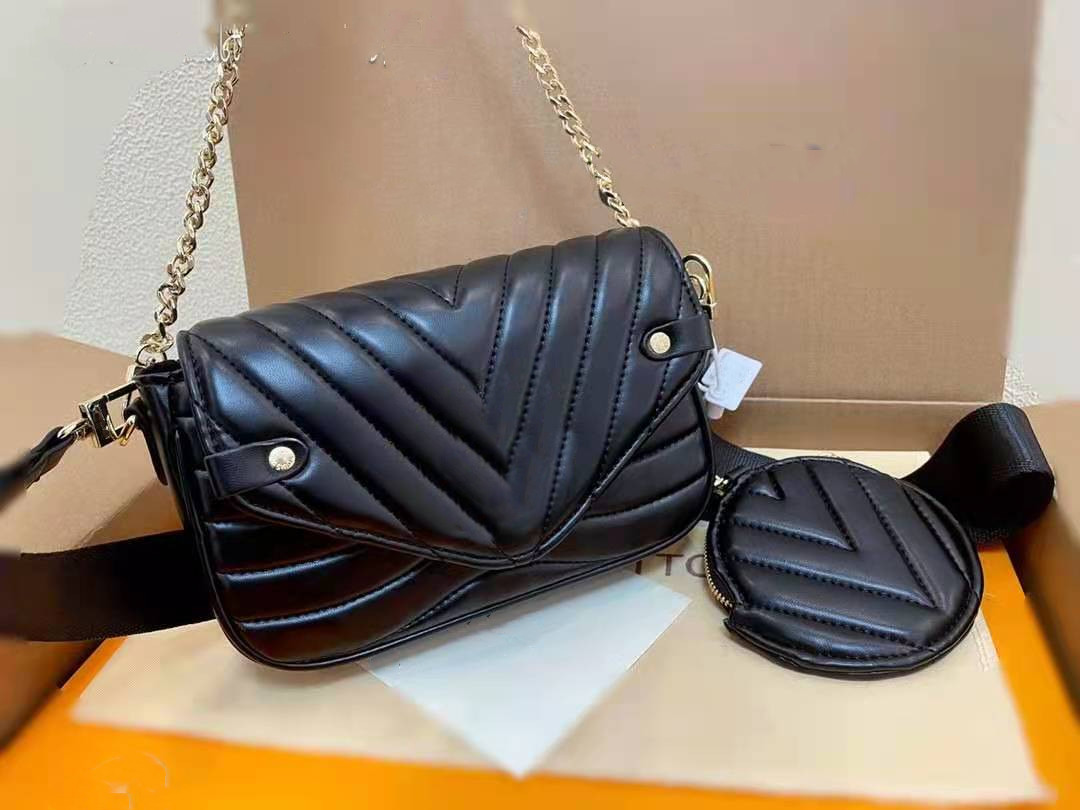 

Triad Wide Girls Women Messenger Bags Straps Inclined Shoulder Bag Genuine Leather Purses Handbags Handbag with High Quality Quilted, Customize