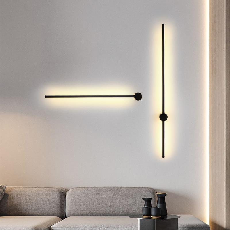 

Led Wall Lamp Long Light Decor For Home Bedroom Living Room Surface Mounted Sofa Background Sconce Lighting Fixture