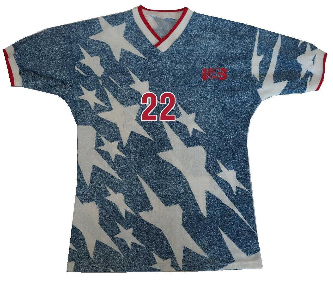 

1994 Retro America LALAS classic Soccer Jersey 94 STEWART WEGERLE BALBOA United return football shirt PEREZ JONES States ancient maillot